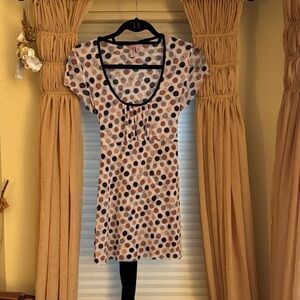 Sweet Pea by Stacey Frati  Polka Dot Mesh Blouse